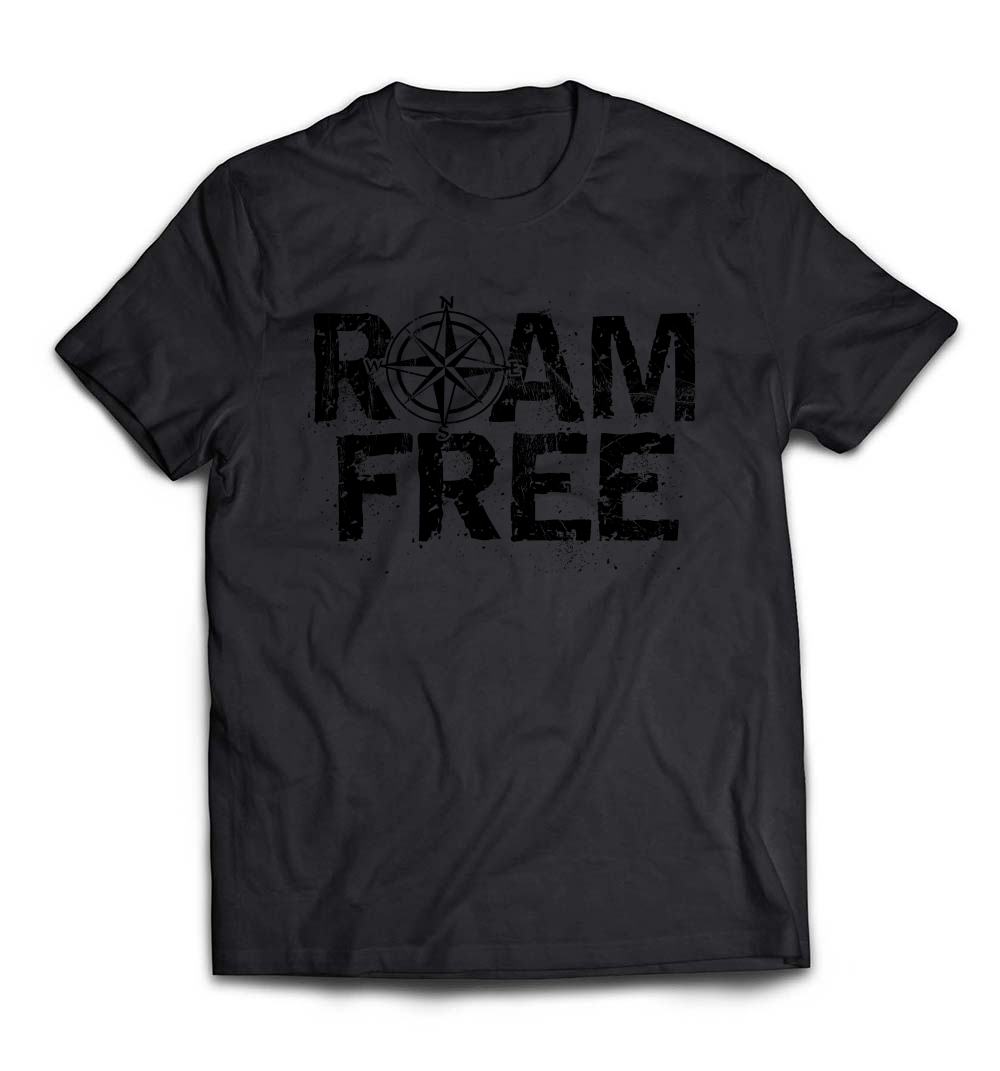 ROAM FREE T-Shirt: Celebrate Your Love for the Outdoors